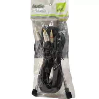 CABO TRANÇADO P2 + 2RCA ESTEREO MXT