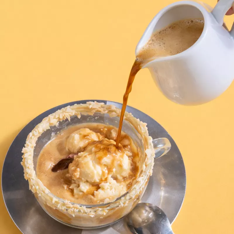 Affogato di caffe