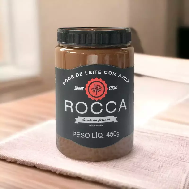 Doce de leite com avelã (Rocca)