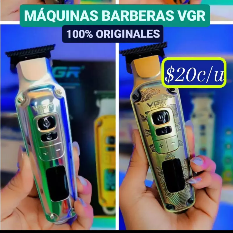 Máquinas barberas VGR