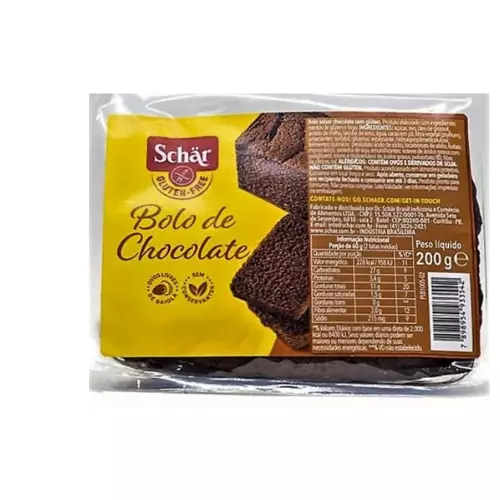 Bolo de Chocolate Sem Glúten 200g