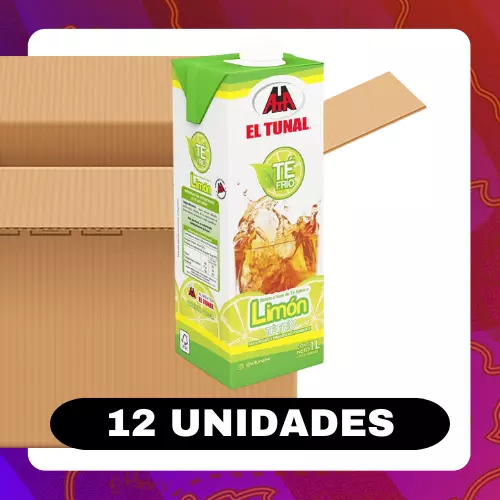 Bulto El Tunal Té Limón 1l