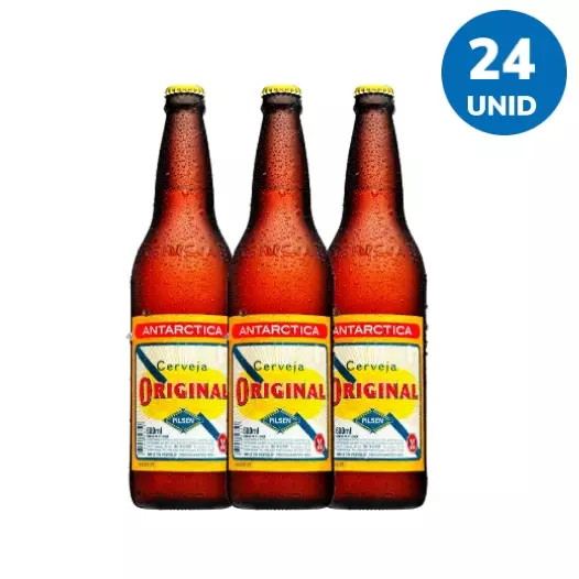 Caixa C/24 Antártica Original 600ml