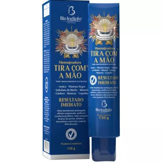 Pomada Tira Com A Mão Bio Inst-150gr