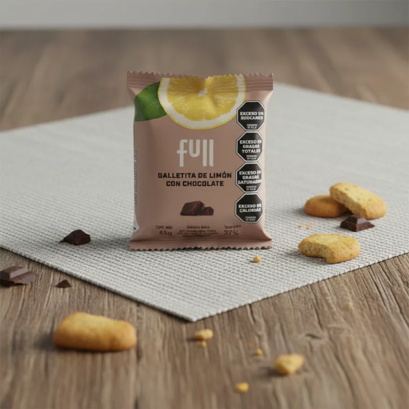 Galletita Limón Bañada en Chocolate