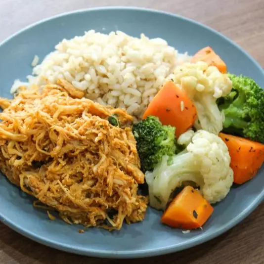 Frango desfiado fit