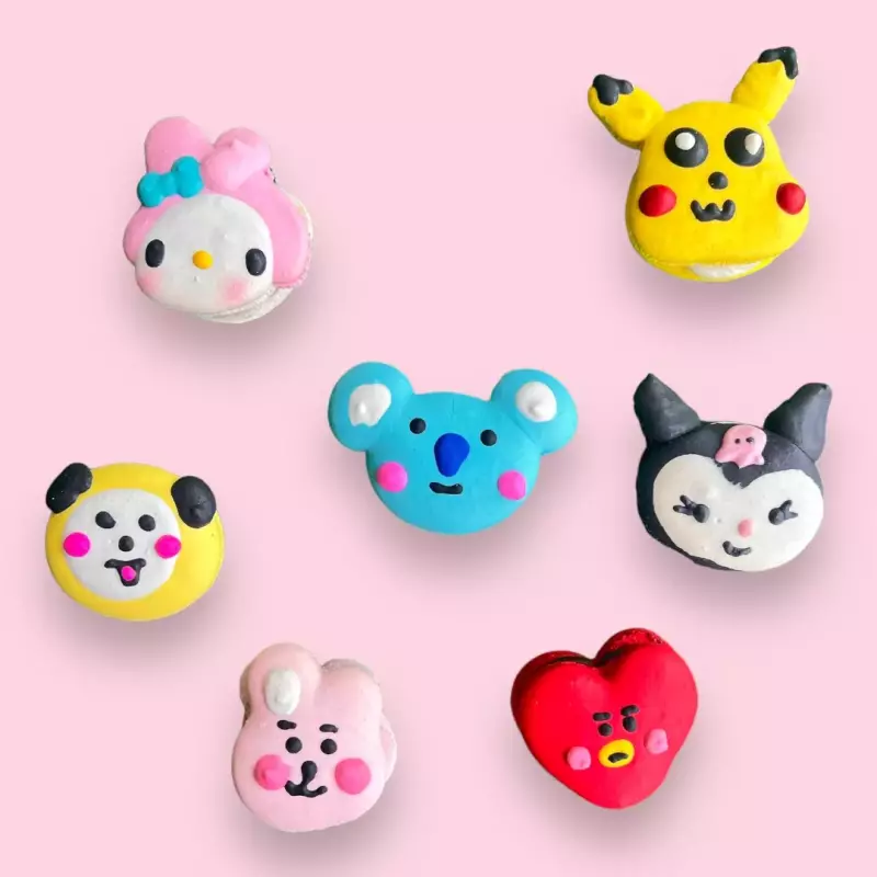 Macaron con forma infantil especial