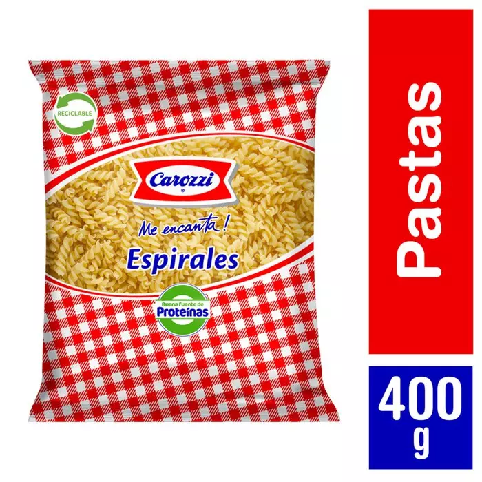 Pasta Carozzi Espirales