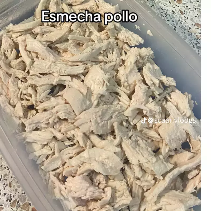 Pollo mechado