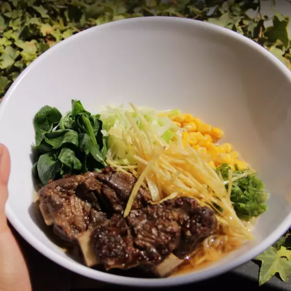 Rib eye Ramen