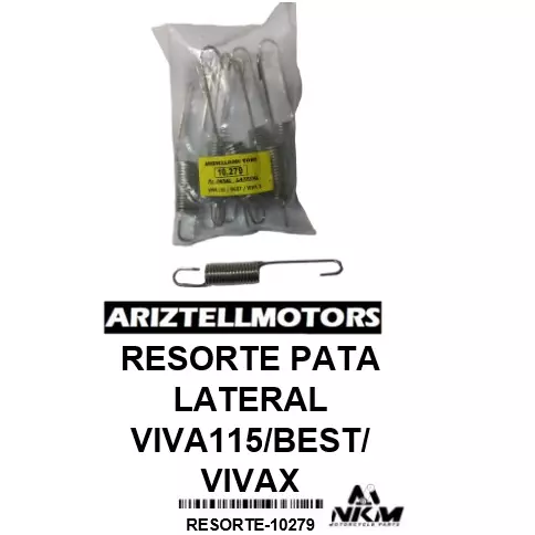 RESORTE PATA LATERAL VIVA115/BEST/V