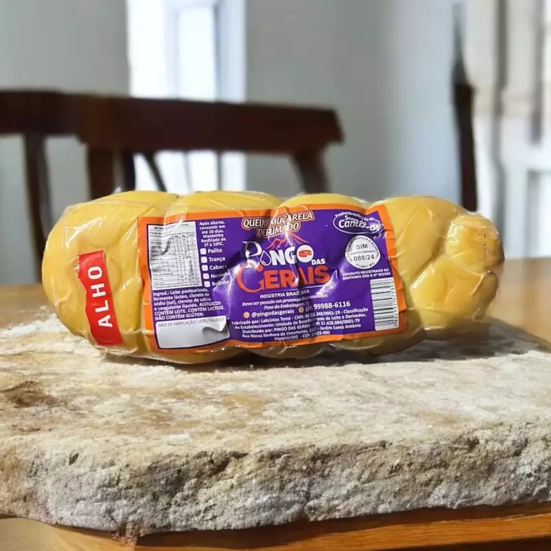 Trança defumada com alho