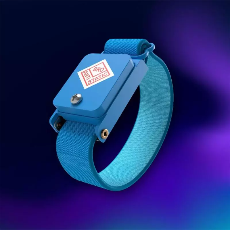 PULSERA ANTIESTATICA BRQ COLOR AZUL