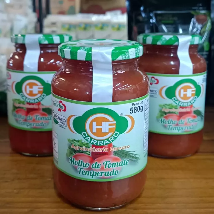 MOLHO DE TOMATE TEMP. ORG. 580gr