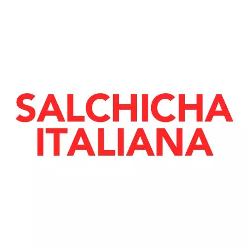Salchicha italiana