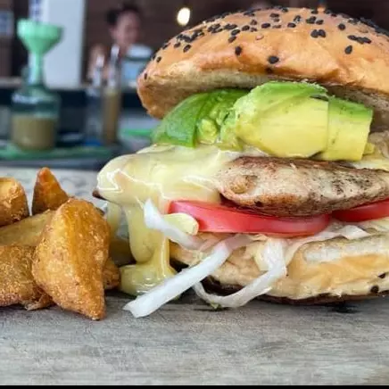 Hamburguesa Pollo Asado