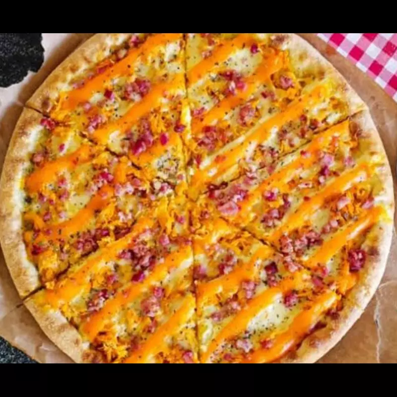 Frango cheddar e bacon