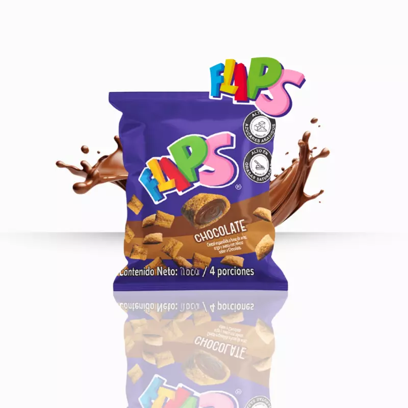 FLIPS CHOCOLATE 28GR x 6UND