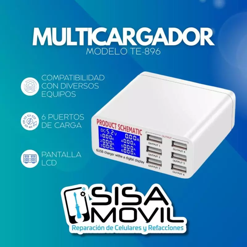 Multicargador TE-896