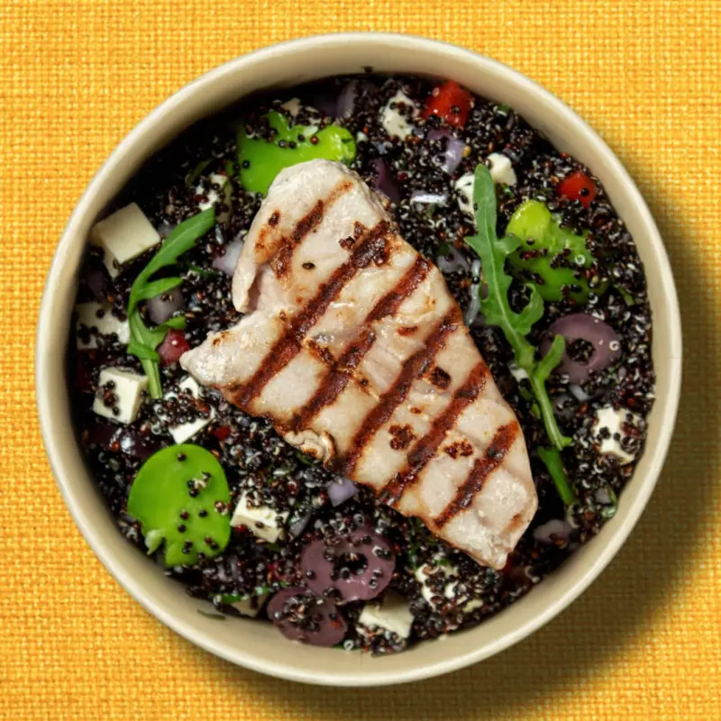 Solterito con Atun Grillado