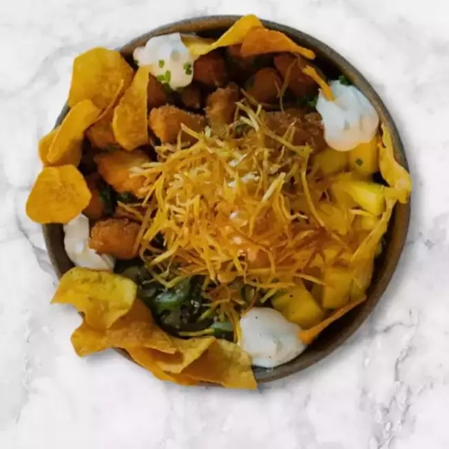 Poke Salmão Crocante