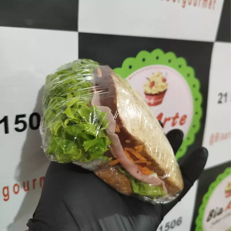 Sanduíche Presunto com queijo minas