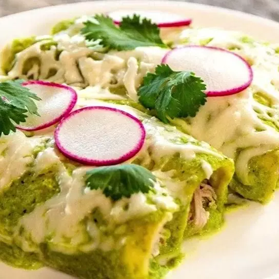 ENCHILADAS SUIZAS (4pzas)