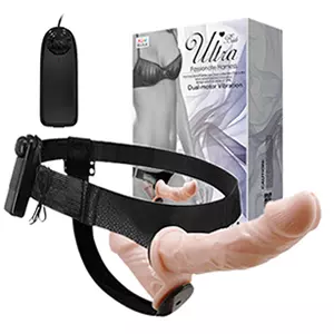 DUAL PENIS STRAPP ON - VIBRATION