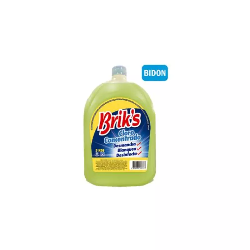 Cloro Liquido Briks 5 Lts