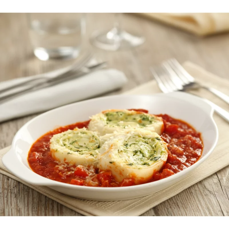 RONDELLI DE BRÓCOLIS COM RICOTA