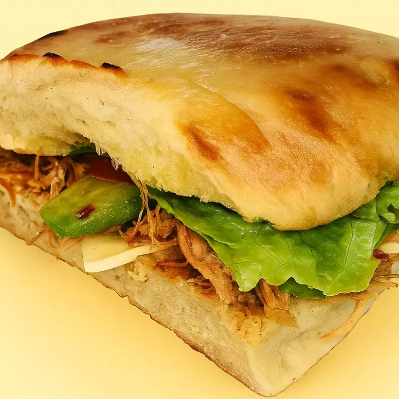 TORTA POLLO CON QUESO