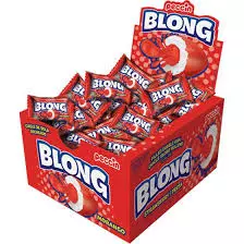 CHICLE BLONG MORANGO 40UN 200G