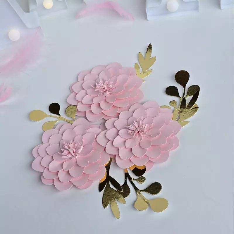 Flor x 3 papelería creativa