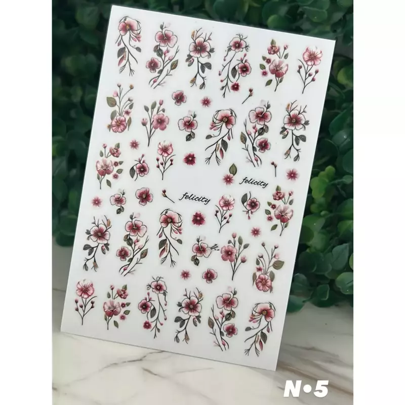 Adesivo Aquarela N•5