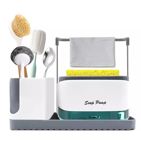 DISPENSADOR DE JABON MULTIFUNCIONAL