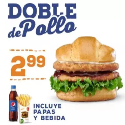 DOBLE DE POLLO