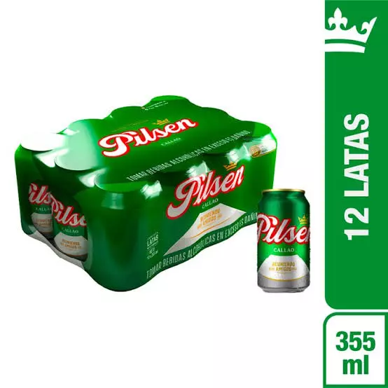 PILSEN 355ML X 12UND