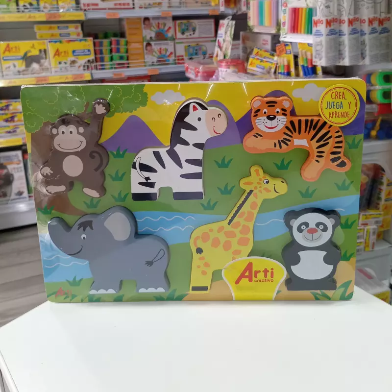 ROMPECABEZAS LA SELVA X 6 ARTI