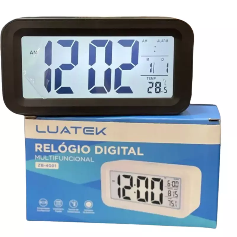 RELOGIO DIGITAL LUATEK MULTI ZB-4001