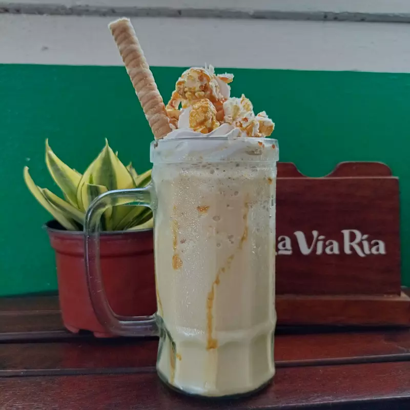 Frappé palomitas caramelizadas