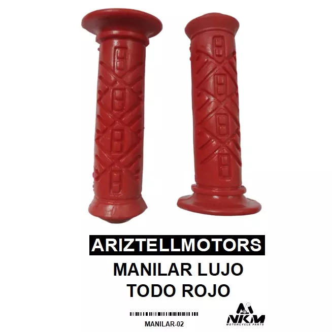 MANILARES LUJO TODO ROJO