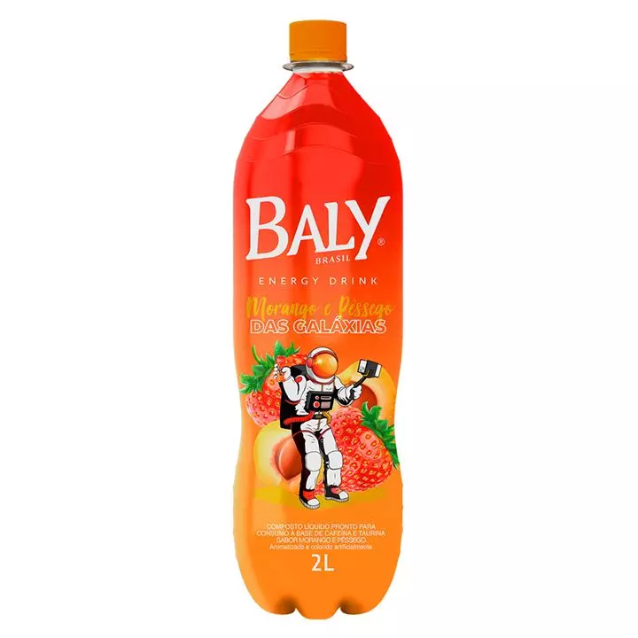 Baly Morango e Pêssego 2L