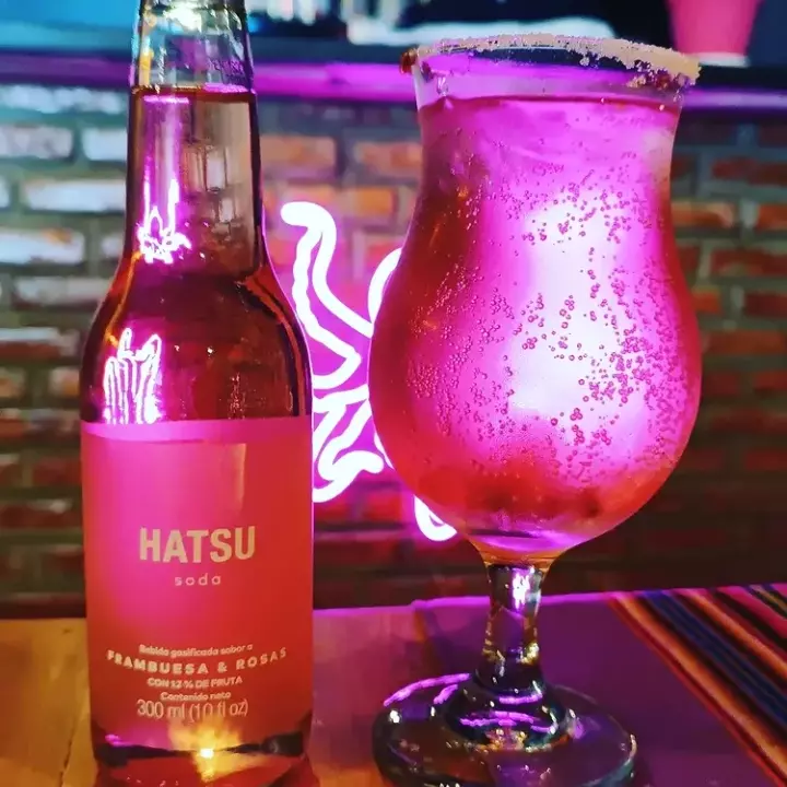 Soda hatsu saborizada michelada