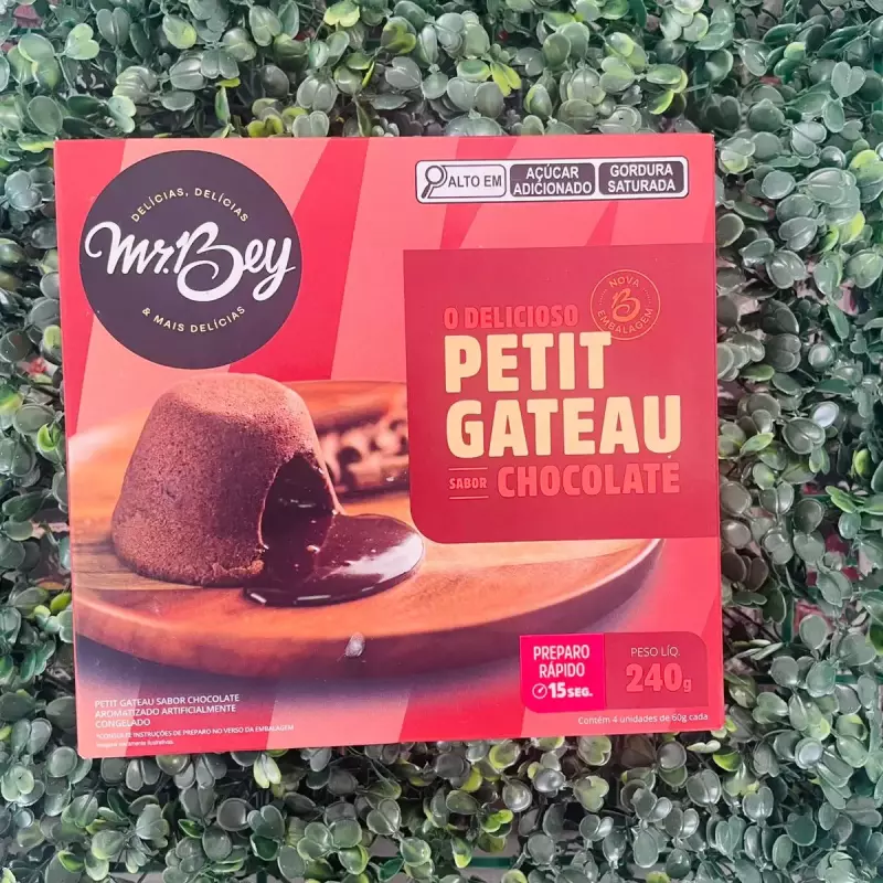 Petit Gateau Sabor Chocolate 240g