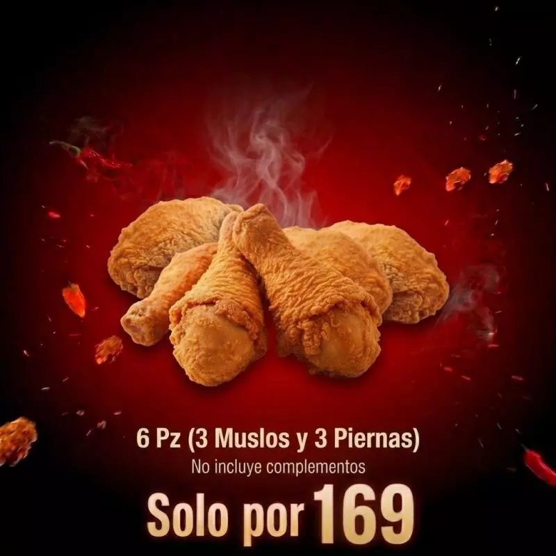 6 Pz sin complementos