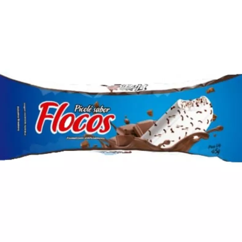 Picolé flocos