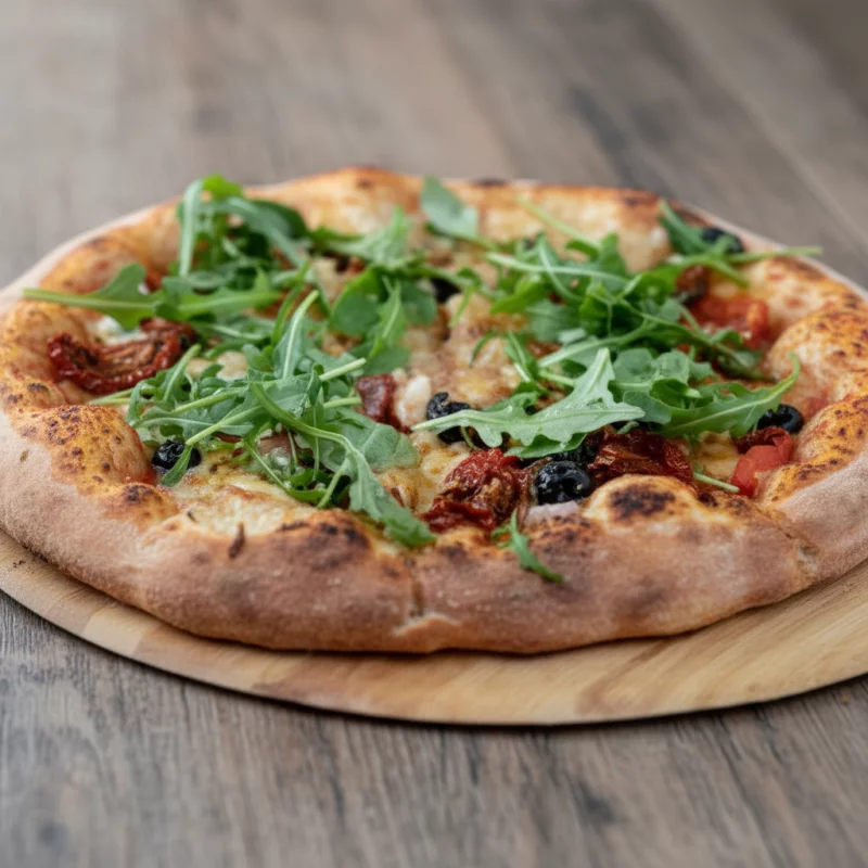 Pizza Panceta y Verdeo