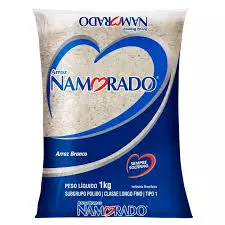 ARROZ NAMORADO BRANCO 1KG
