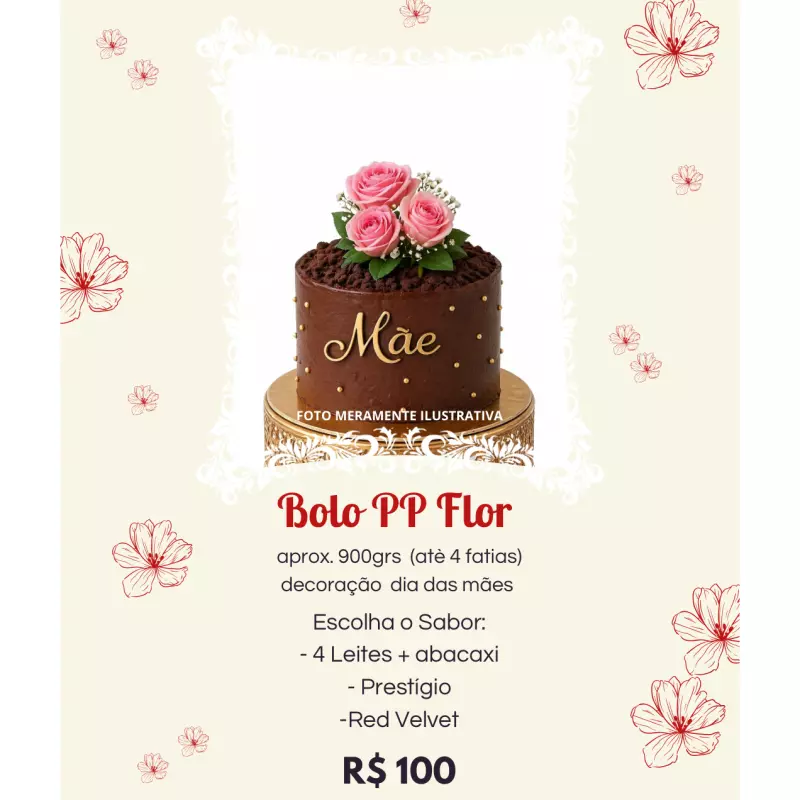 BOLO PP Flor