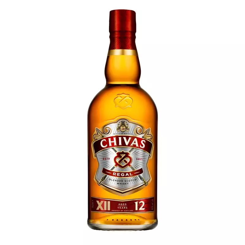 CHIVAS REGAL 12 AÑOS 750 ML